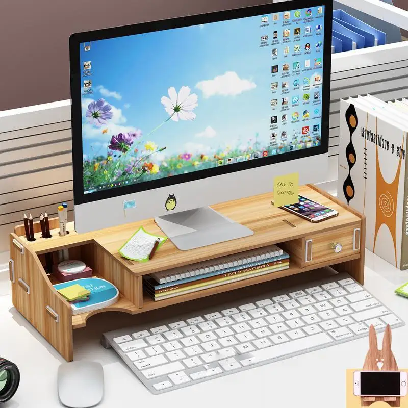 

Practico Nordic Design Organizacion Room Decoration Computer Display Stand Shelf Organizer Prateleira Repisas Estantes Rack