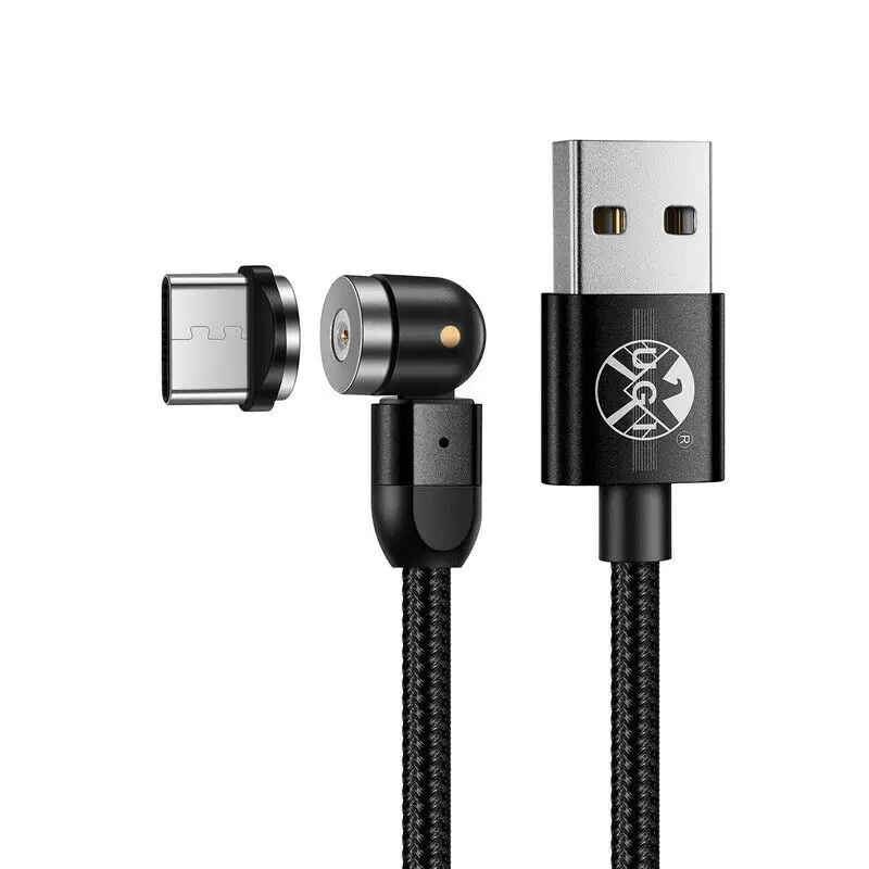 UGI 1M/2M/3M Magnetic Cable 2.4A Fast Charging Charger 540° 180° 360° Rotating Micro USB Type C For Android Tablet laptop | Мобильные