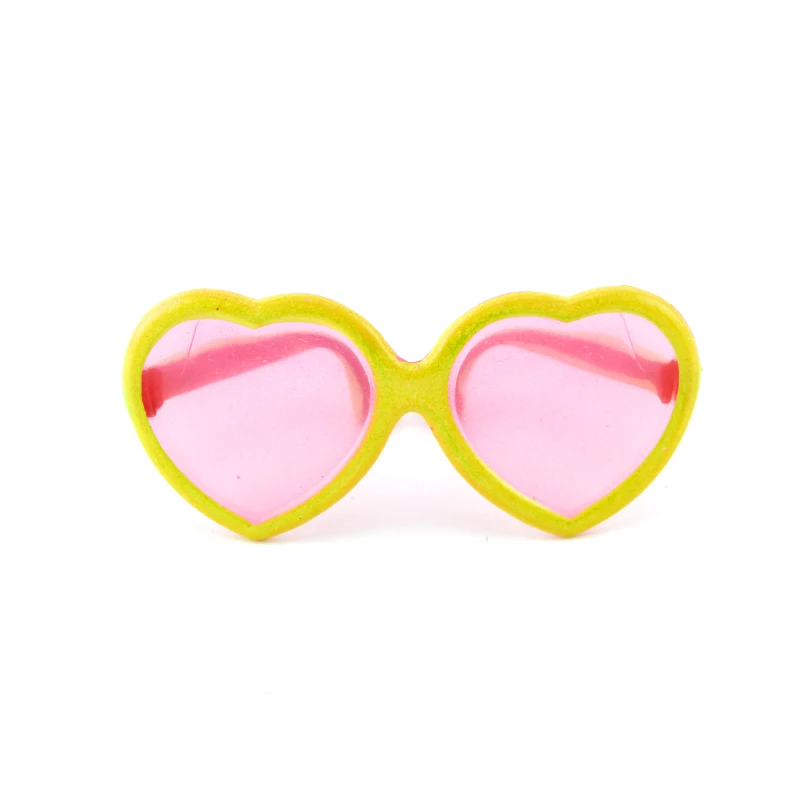 

2pcs Fashion Mini Doll Glasses Doll Dress Up Accessories Kids Girls Gift 3.5cm