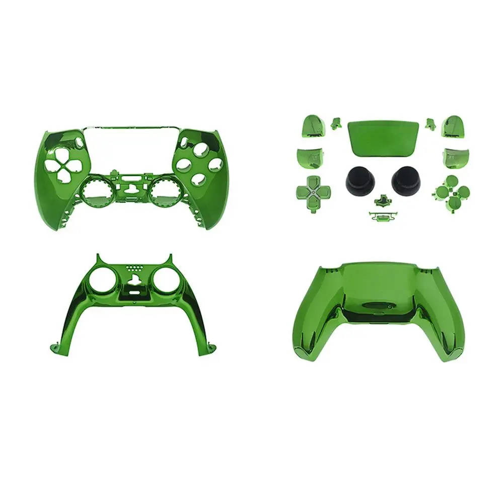 

Wireless PS5 Gamepad Replacement Shell With Full Buttons Set For DualSense Controller Button Trim Front And Rear Cover Accessori