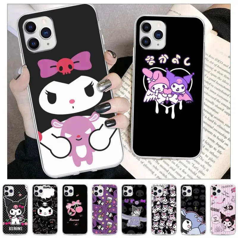 

Little Devil Kuromies Phone Case For IPhone 13 Mini 12 11 Pro Max Xs X Xr 8 7 Plus Se 2020 Transparent Cover