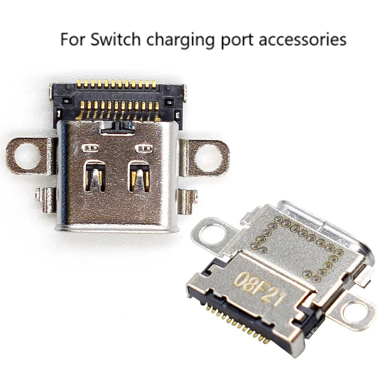 1/2 шт. USB Type-C разъем питания для консоли Nintendo | Электроника