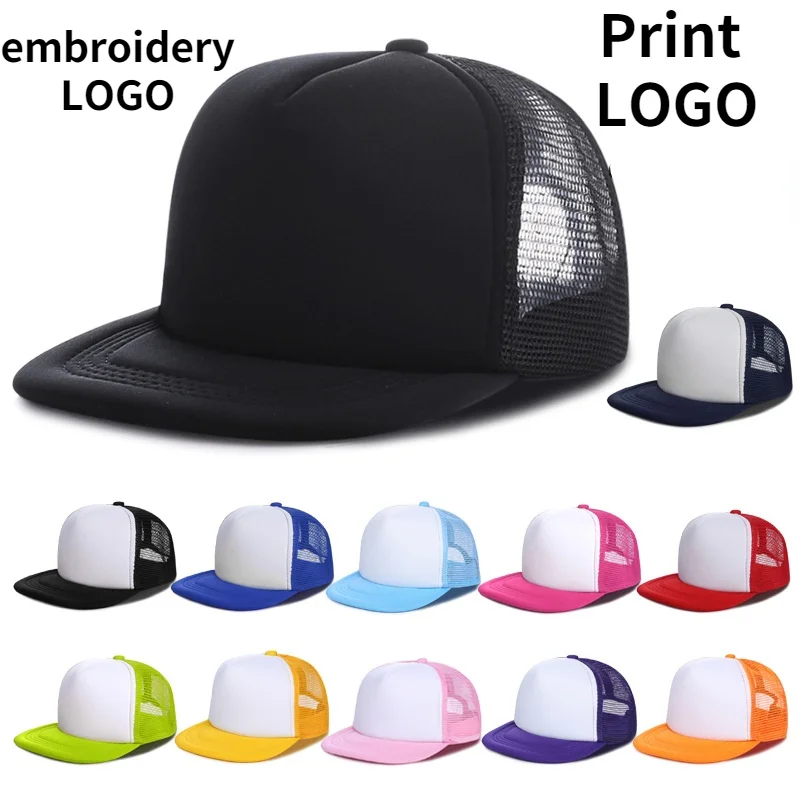 

Бейсбольная кепка в стиле хип-хоп для мужчин и женщин, регулируемая шляпа от солнца, дышащая плоская сетчатая, с логотипом на заказ, для улиц...