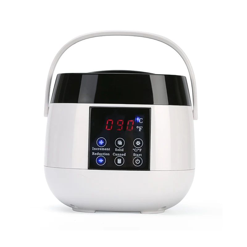 

500CC Wax Heater Hair Removal Machine LCD Display Smart Waxing Machine SPA Hand Feet Body Epilator Paraffin Wax Warmer Fast Heat