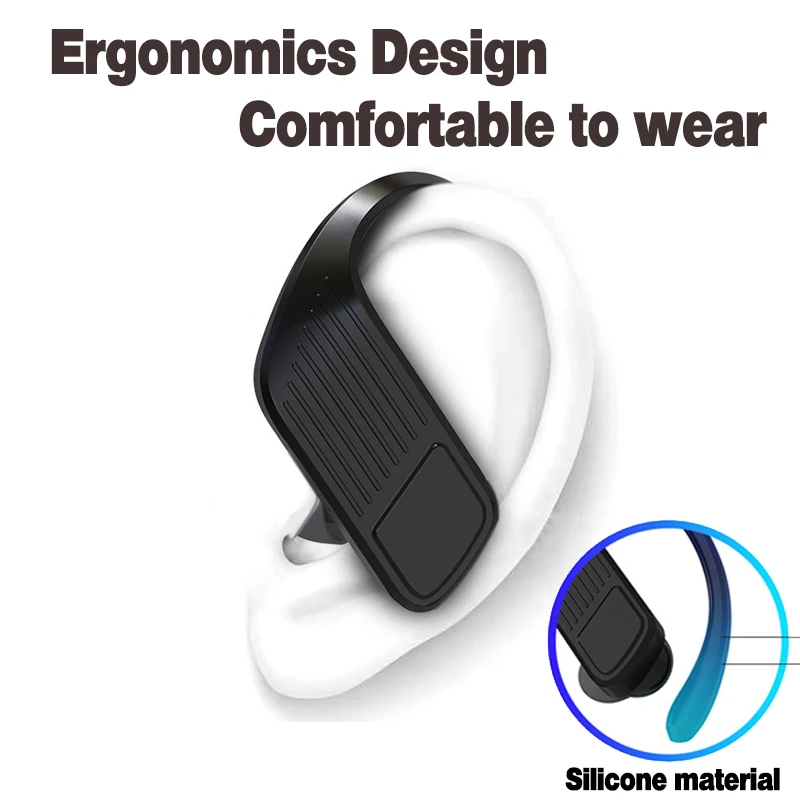 McGeSin спортивные наушники Bluetooth V5.0 беспроводные T11Tws ушные крючки музыкальная