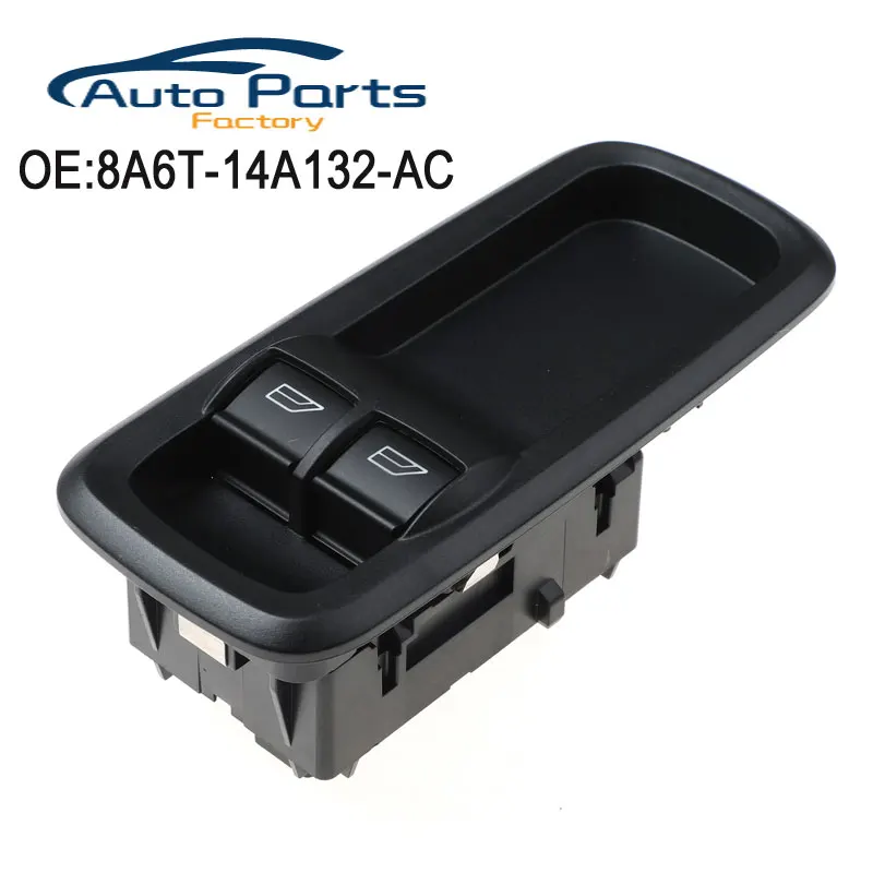 

New High Quality Front Left Power Window Switch For Ford Fiesta VI 1.4 TDCI 4+8 Pins Connection 8A6T-14A132-AC 8A6T14A132AC