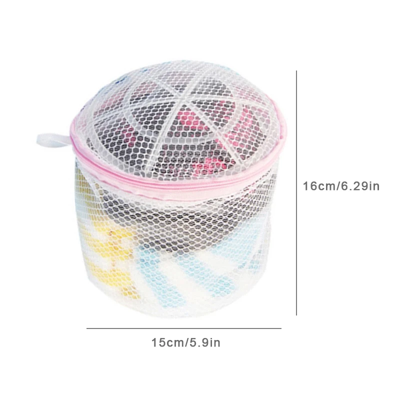 

Home Use Lingerie Washing Mesh Clothing Underwear Organizer Washing Bag Useful Mesh Net Bra Wash Bag zipper Laundry Bag