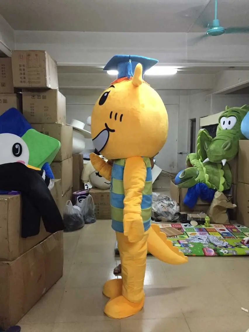 Новое поступление индивидуальные Дракон умной мальчик костюм талисмана для