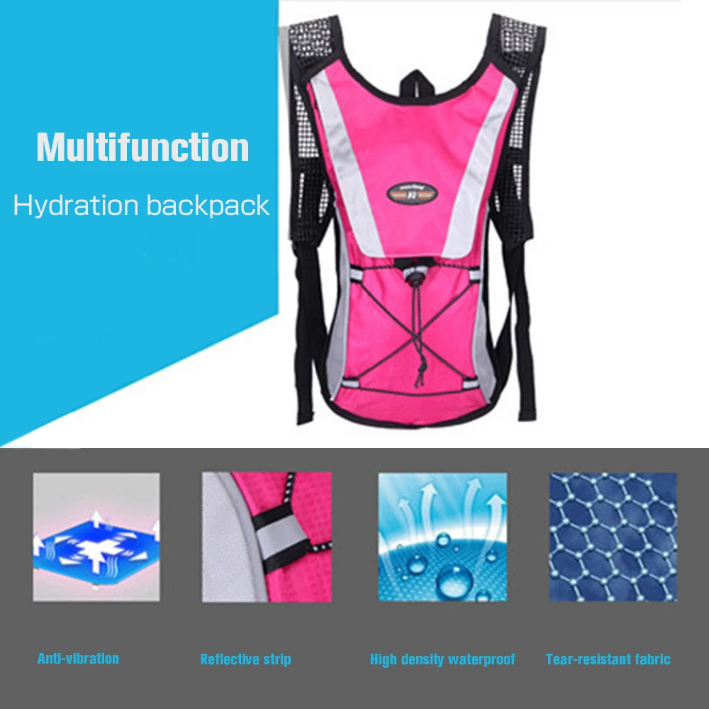 Outdoor Dust-Proof Pressure-Resistant Cycling Water Bag Backpack Waterproof Mountain Bike Rucksack Ultralight Travel Climbing