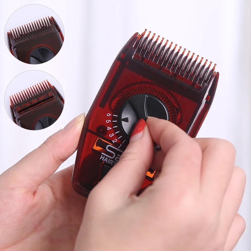 

Valentine's Day Hair Tools Mini Hairdressing Comb Hair Brush Razor Hair Trimmer Combs Temple Cutting Thinning Combs Tools 2021