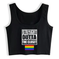crop top women straight emo grunge y2k aesthetic tank top female clothes