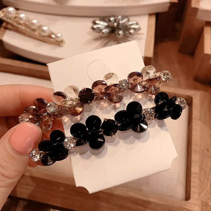 Женские элегантные модные стразы весенний головной убор с кристаллами милые