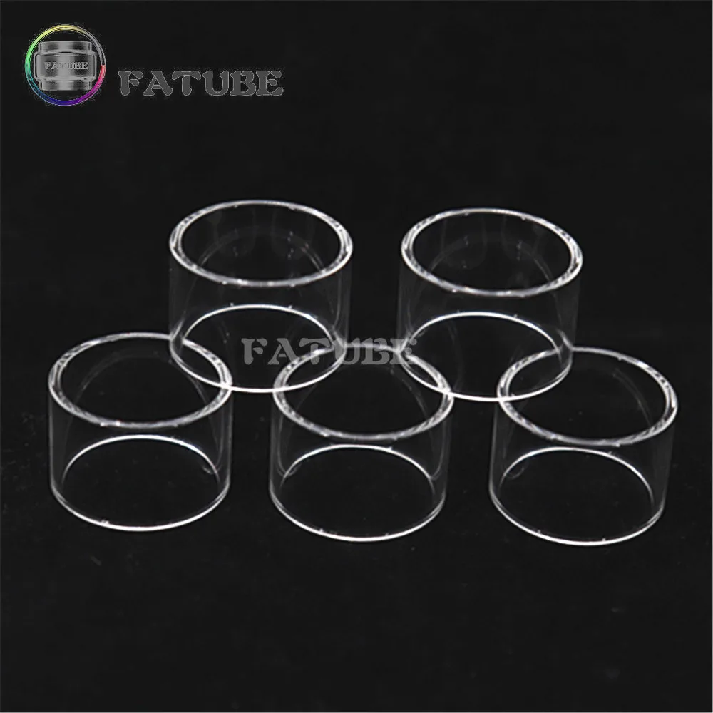 5 шт. FATUBE ПРЯМЫЕ стеклянные аксессуары для сигарет для Aspire Cleito 120 Pro 3 мл/Eleaf Melo 4 D25 4,5 мл/GeekVape Ammit 25 RTA 2 мл