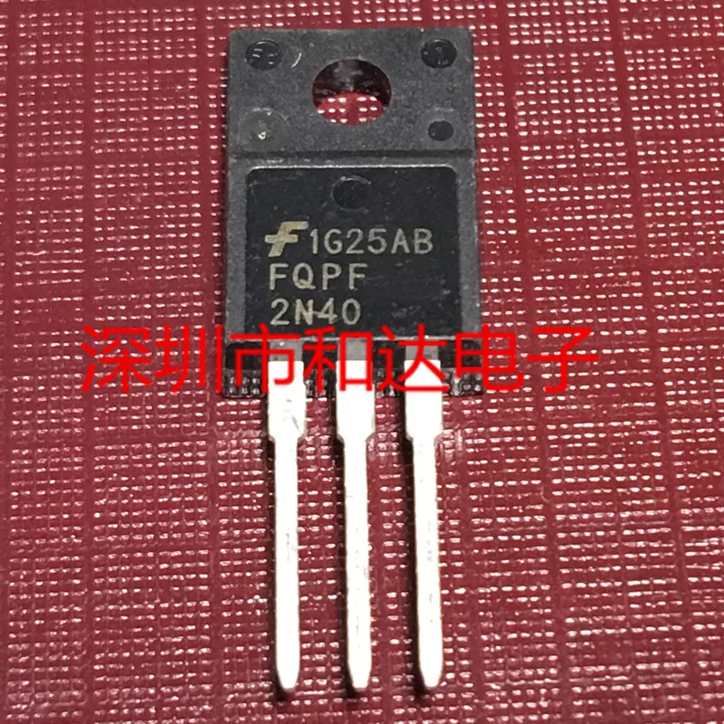 

5pcs FQPF2N40 TO-220F 400V 1.1A