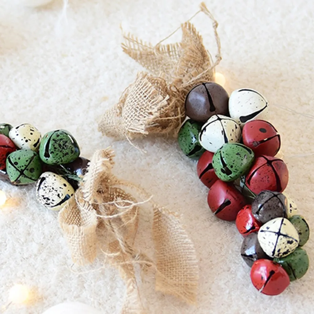 Рождественские украшения для дома ветряные колокольчики виноградные струны