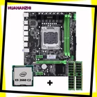 Сборный компьютер HUANANZHI X79 материнская плата CPU RAM combos X79 LGA2011 материнская плата CPU Xeon E5 2660 C2 ОЗУ 16 Гб (2*8 ГБ) DDR3 REG ECC