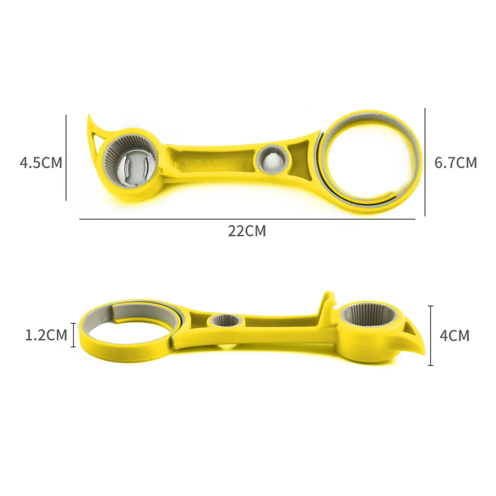 

# 6-in-1 Bottle Opener Can Openers Multi-function And Professional Kitchen Safety Hand-operated Tool Cocina Accesorio