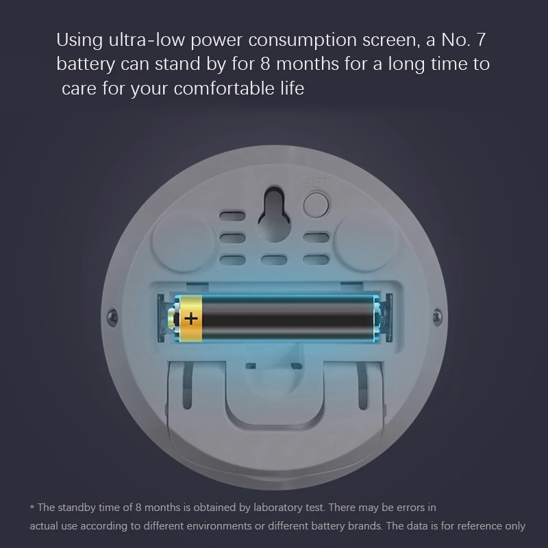 

Temperature and Humidity Detector, Mini Digital Thermometer and Hygrometer for Houses, Offices, Greenhouses and Homes