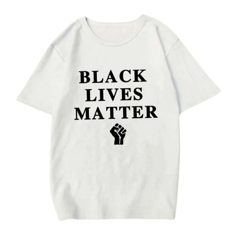 2020 Летняя Повседневная футболка с коротким рукавом топы принтом букв круглым