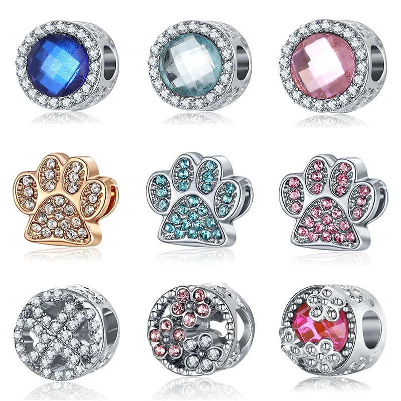 Fit Pandora амулеты Серебро 925 оригинальный браслет ювелирные изделия День Святого