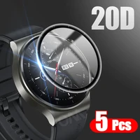 20d curved edge full soft protective film cover for huawei watch gt 2 3 gt2 gt3 pro 46mm smart watch screen protector not glass