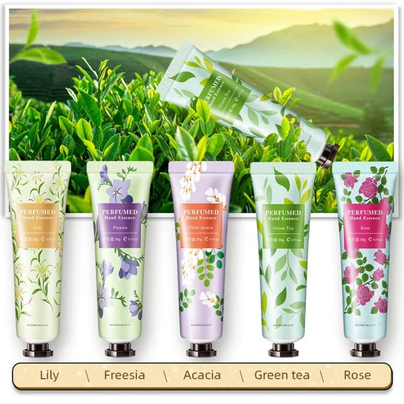 

Plant Extract Hand Cream For Dry Cracked Hands, Moisturizing Smooth Fine Lines Exfoliating Soften Skin Hand Travel Size Bulk Lo
