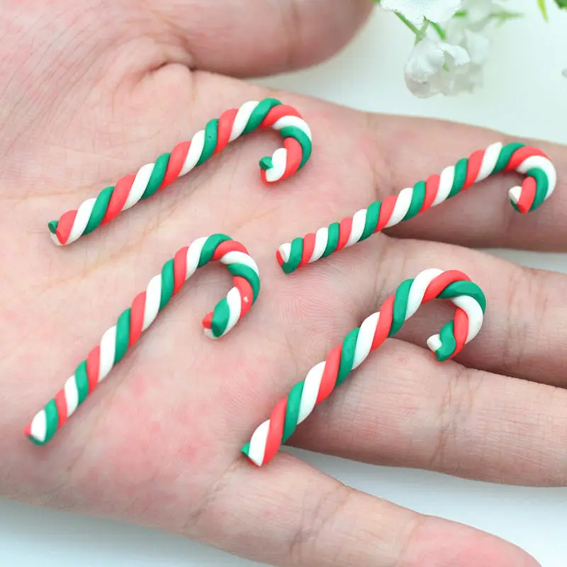 3x37 мм Полимерная глина витая Рождественская Конфетница рождественские