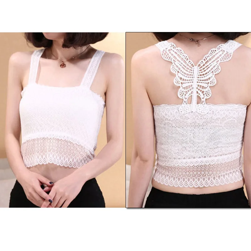 

Seamless sexy Lace fashion Style Strapless push up Bra Beauty Back Wrap-around lady Gathered Underwear for Women Tube Top