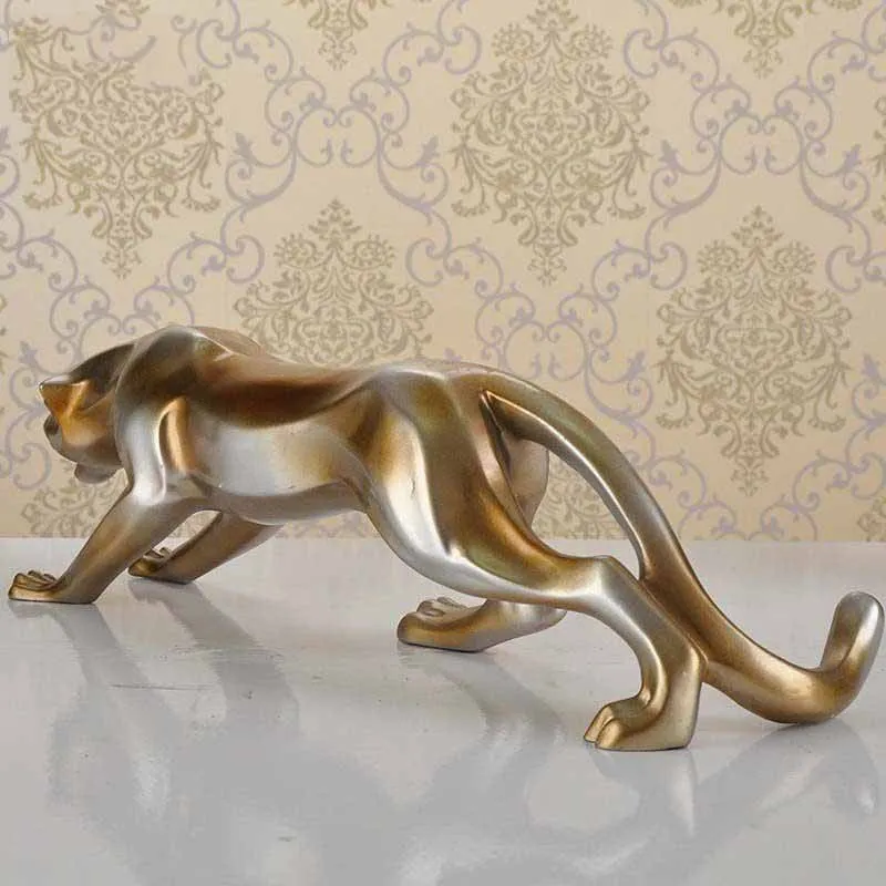 

ANIMAL DECORATION CHEETAH HOME CRAFTS CLUB HOUSE MODEL HOUSE DECORATION ACCESSORIES