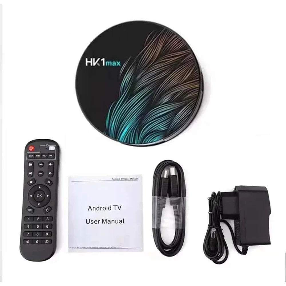 

HK1MAX Android 9.0 Smart TV Box Quad Core 2.4G/5G Wifi BT 4.0 DDR3 4K HDR Media Player VS X96 HK1 MAX MINI Set Top Box