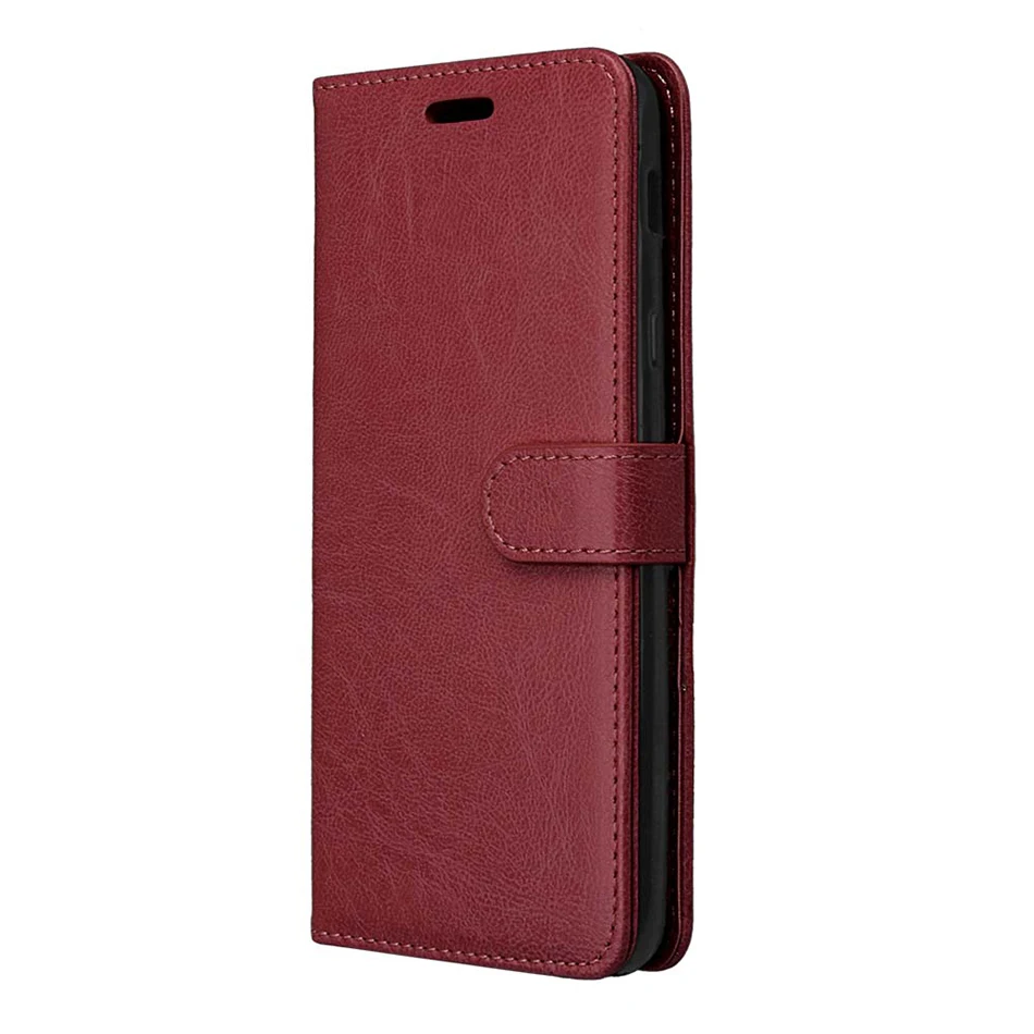 Однотонный кожаный чехол для телефона Samsung Galaxy A70 A20E A20 A30 S10 S10E S6 S7 Edge S8 S9 Plus Note 9 8
