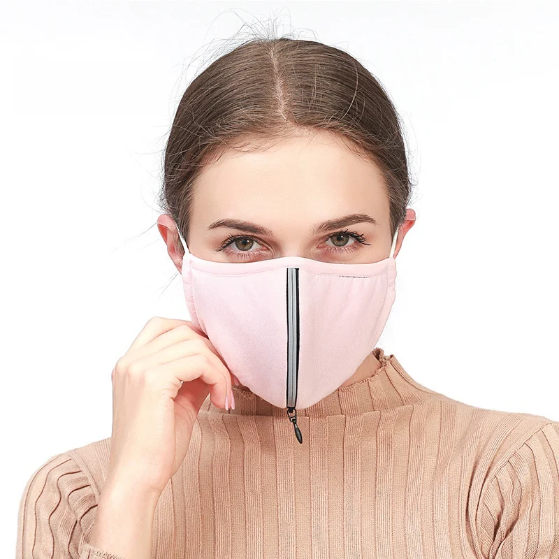 

Windproof Anti Pollution Mouth Mask Dust Respirator Washable Reusable Masks Cotton Unisex Mouth Muffle for Ridding Motorcycle