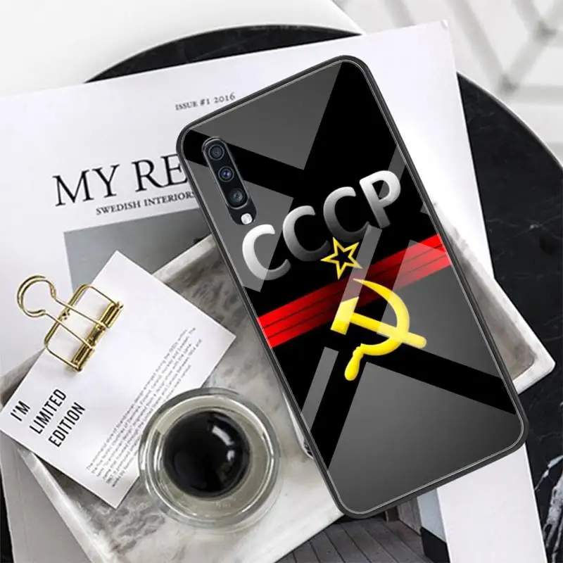 

Soviet CCCP Phone Case Tempered Glass For XiaoMi 8SE 6 8lite MIX2S Note 3 Redmi Note 7 5 4 Redmi 6A 5Plus 4X