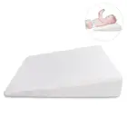 Подушка из пены с эффектом памяти, детская подушка для сна, съемная подушка с отверстием для молока, подушка против рефлюкса для ребенка