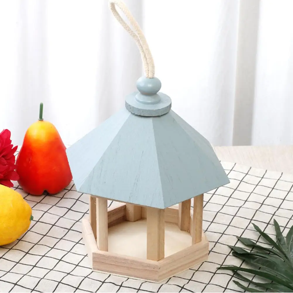 Кормушка для птиц домик вареников из тигровой кожи Жемчужный попугаев место