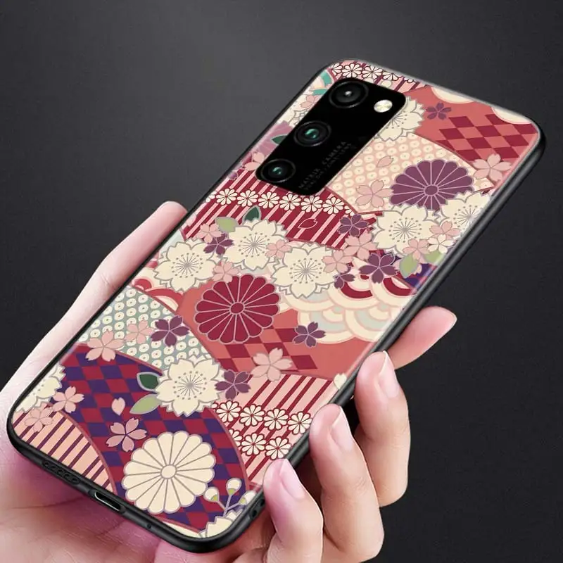 

fan beauty art for Huawei Honor 9A 9C 9S 9X 10 9 Lite 30 20 Pro 10i 8X 8 8A 7A 7C Pro Lite Black Phone Case