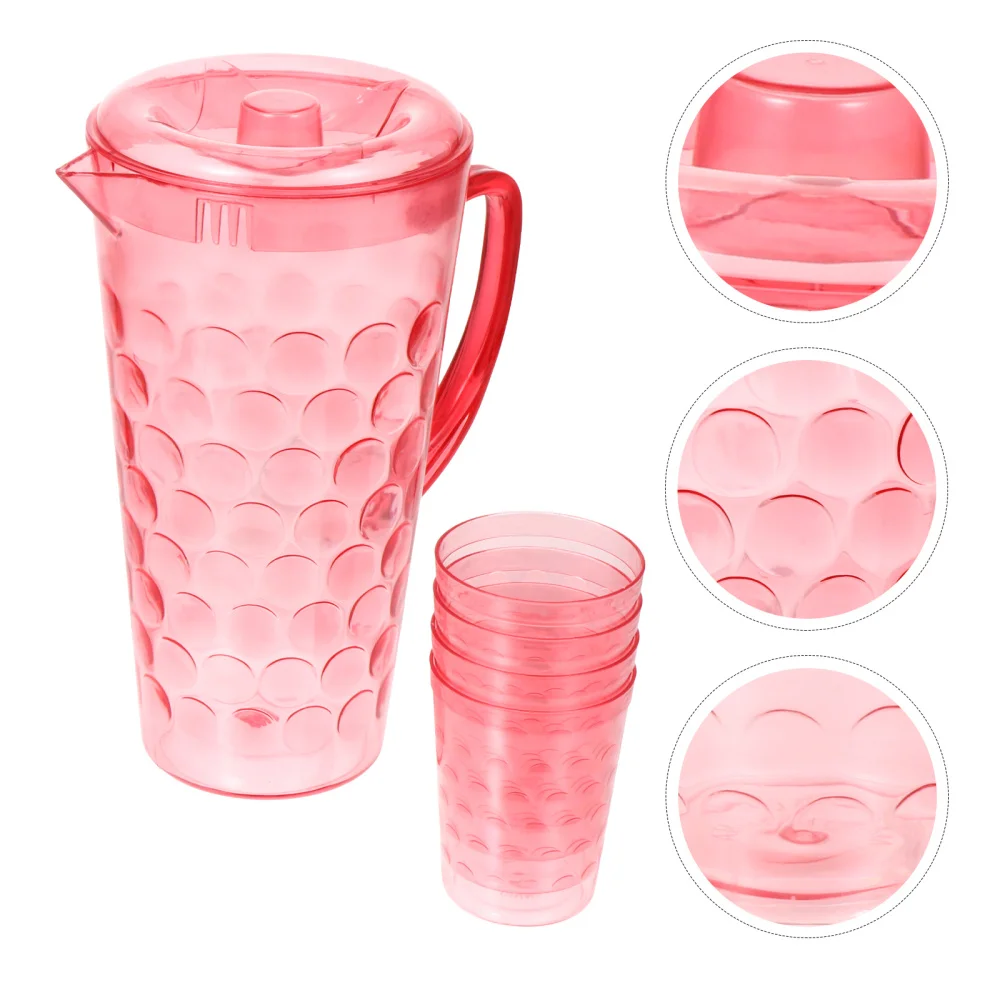 

Large Capacity Pot with Cups Cold Drink Kettle for Home Use