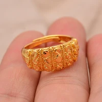 wando copper dropshopping free size gold color wedding rings for man women arabafricanmiddle east item women girls gift