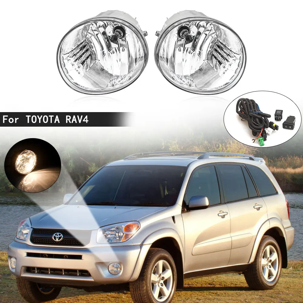 Противотуманные фары для Toyota RAV4 2004 2005 Avalon 2005-2007 противотуманные DRL галогеновая