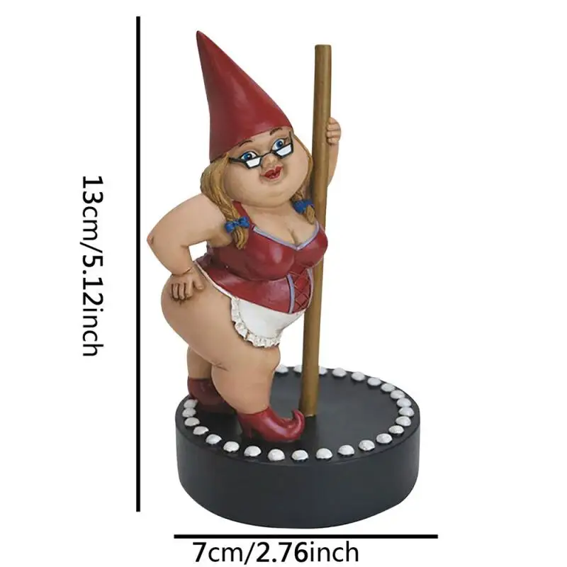 

Resin Crafts Pole Dance Girl Dancer Resin Painted Resin Product Simulation Garden Decoration Garden Decoration