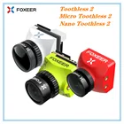 Беззубовая камера Foxeer 2  Micro беззубчатая 2 Nano беззубчатая 2 StarLight FPV камера 0,0001lux HDR 12 