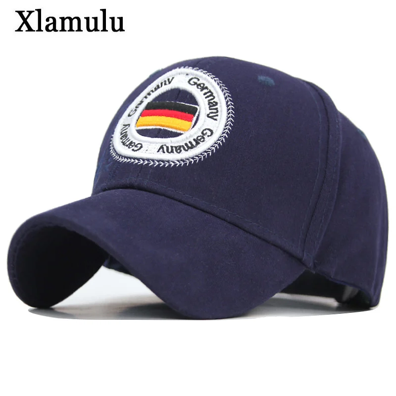 Бренд флаг Германии Для мужчин Бейсбол Кепки женщин Snapback s Шапки для Bone Casquette