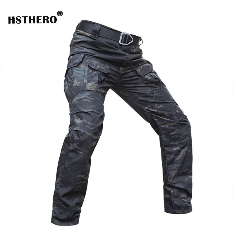 Мужские тактические брюки карго IX8 повседневные военные водонепроницаемые