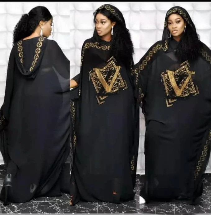 

Muslim Dress Chiffon Abaya Diamonds Kaftan Robe Musulmane Longue Hijab Dress Islamic Clothing Robe Arabe Jilbab Femme Musulman