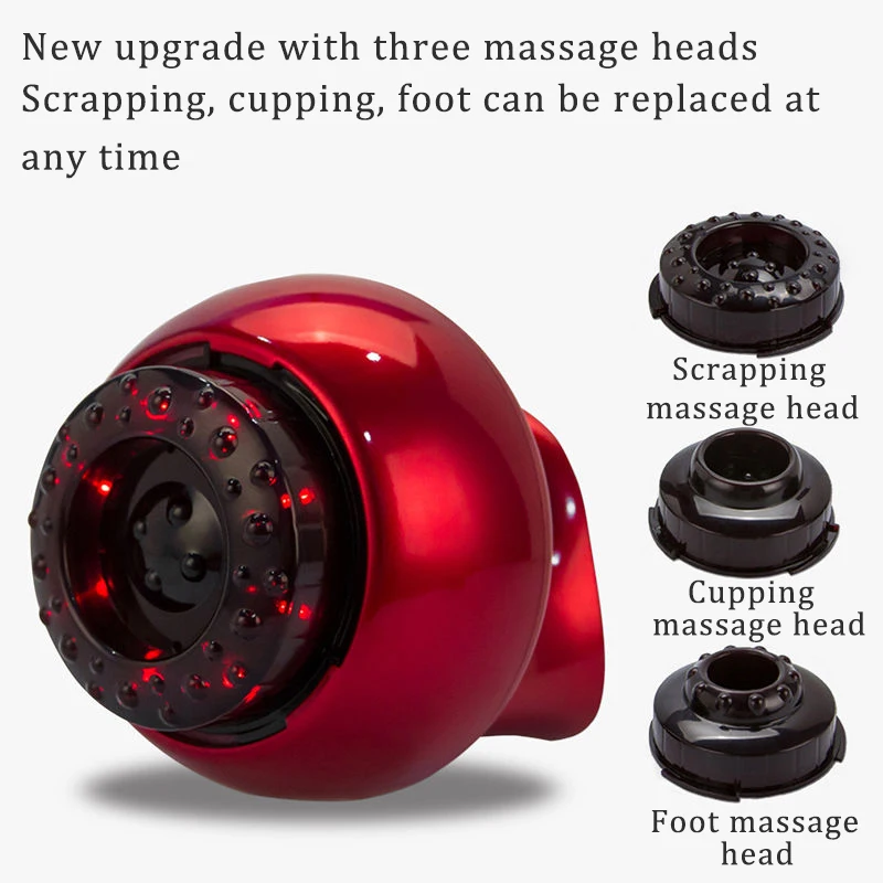 

Wireless scraping instrument lymphatic cupping massager household detoxification electric suction machine five elements meridian