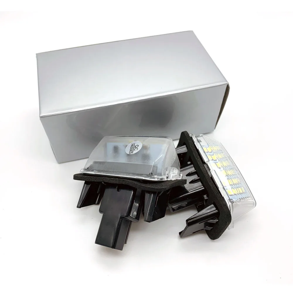 

Автомобильный светодиодный светильник, освесветильник номерного знака для Toyota Camry, Освещение номерного знака для Peugeot, Citroen 206 207 306 307 406 C3 для ...