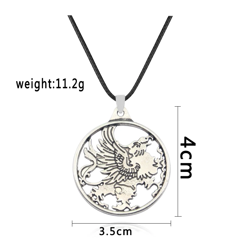 Новый Кулон Гриффон талисман Гриффин ювелирные изделия герметичное ожерелье с