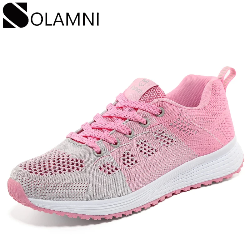 Модная женская спортивная обувь женские брендовые кроссовки для бега дышащие