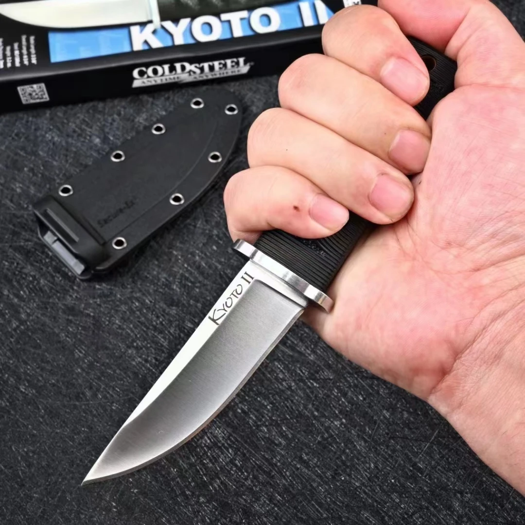 DuoClang Cold Steel 8CR13MOV Camping Knife Nylon fiberglass Handle Fixed Blade Gift Pocket Tool | Инструменты