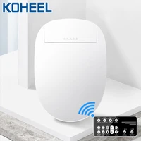koheel smart bidet electric bidet cover heated toilet seat led light wc smart toilet seat lid intelligent toilet seat
